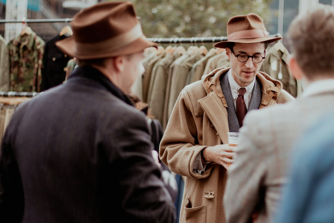 vintage detective hat